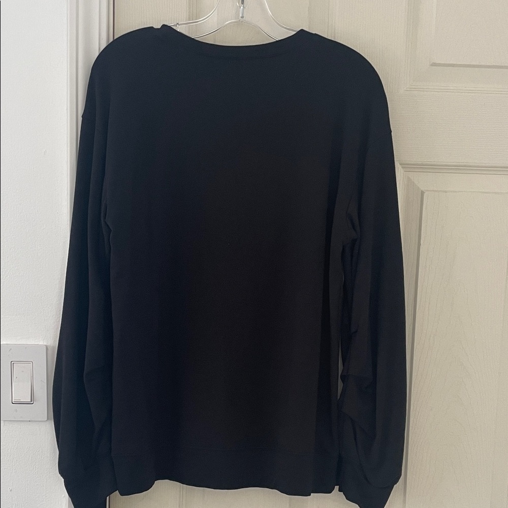Halogen Black Long Sleeve Top - Picture 5 of 7